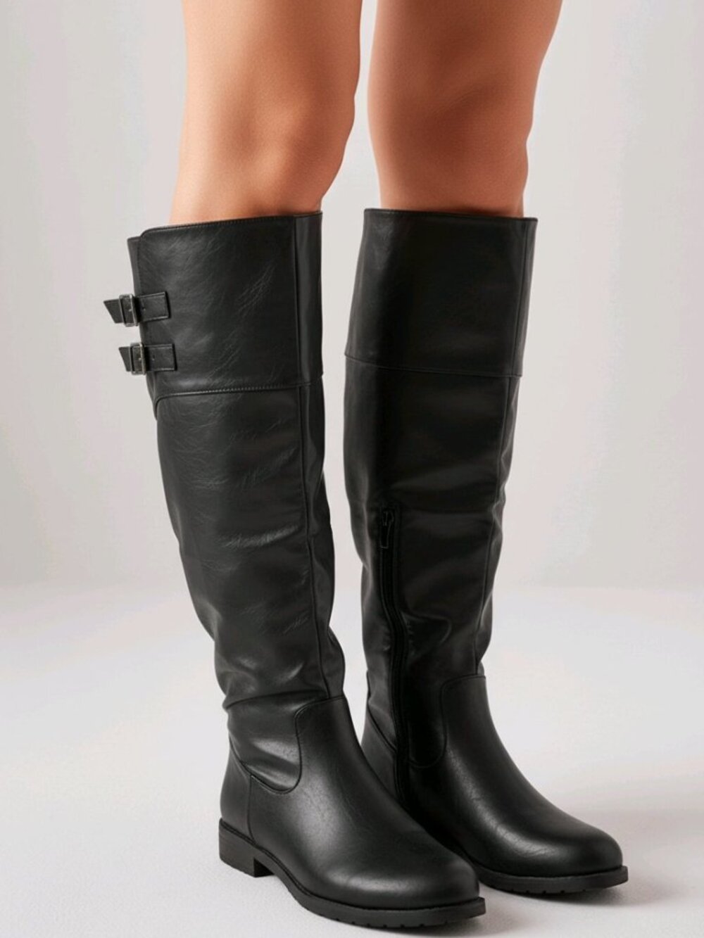 NWT Journee Collection Tori Knee-High Boots – Black – Women's Size 8.5